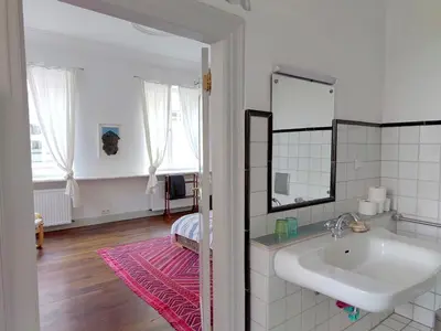 Ein Badezimmer in der Unterkunft Epic Location