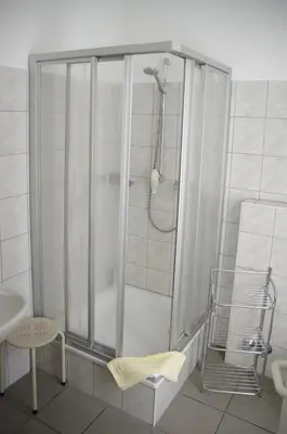 Ein Badezimmer in der Unterkunft Hotel Eichenhof