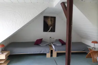 Ein Bett oder Betten in einem Zimmer der Unterkunft Haus Gerry