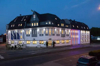 Das Gebäude in dem sich das Hotel befindet