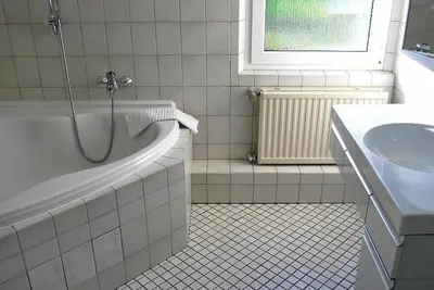 Ein Badezimmer in der Unterkunft Paciello Restaurant Hotel