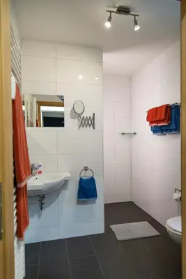 Ein Badezimmer in der Unterkunft Aparthotel Menden