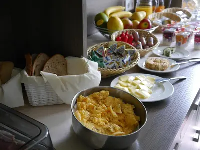 Essen im Hotel oder in der Nähe
