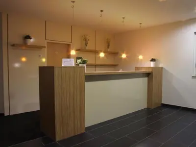Küche/Küchenzeile in der Unterkunft Ruhrstadtarena Hotel