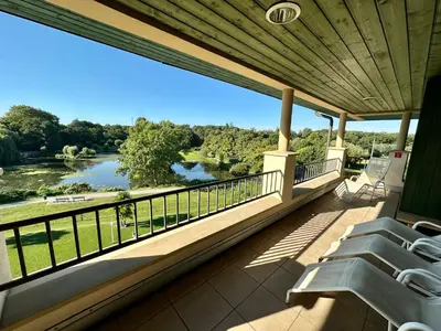Ein Balkon oder eine Terrasse in der Unterkunft Hotel Landhaus Milser