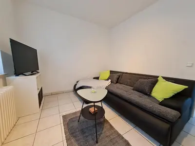 TV/Unterhaltungsangebot in der Unterkunft Ferienwohnung Oberhausen Alstaden