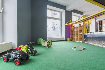 Der Kid's Club in der Unterkunft a&o Dortmund Hauptbahnhof