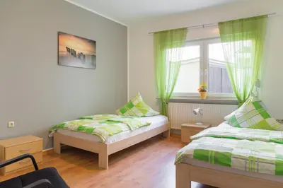 Ein Bett oder Betten in einem Zimmer der Unterkunft Apartment Wideystrasse