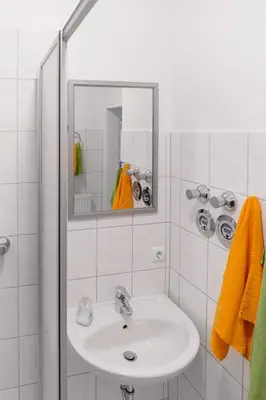 Ein Badezimmer in der Unterkunft Apartment Wideystrasse