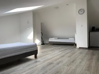 Ein Bett oder Betten in einem Zimmer der Unterkunft Altstadt Düsseldorf 1