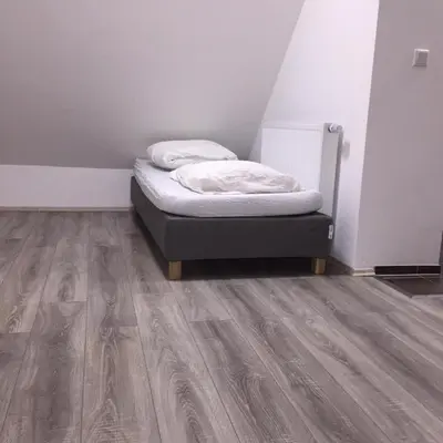 Ein Bett oder Betten in einem Zimmer der Unterkunft Altstadt Düsseldorf 1