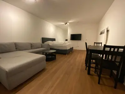 Ein Bett oder Betten in einem Zimmer der Unterkunft Altstadt Kurzestr