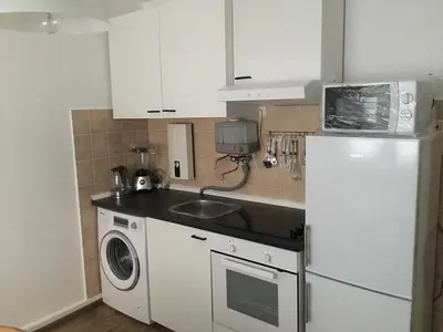 Küche/Küchenzeile in der Unterkunft A&H Apartment