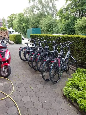 Radfahren an der Unterkunft Bergcafè - Hotel Kammann oder in der Nähe