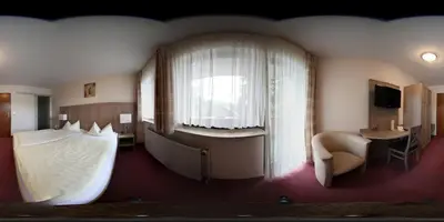 Ein Sitzbereich in der Unterkunft Hotel Auf dem Kamp