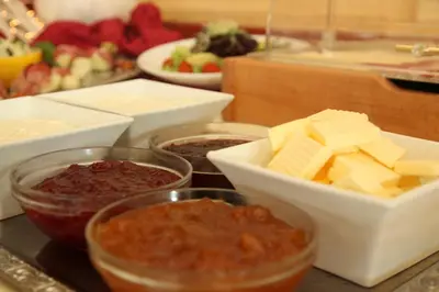 Essen im Hotel oder in der Nähe