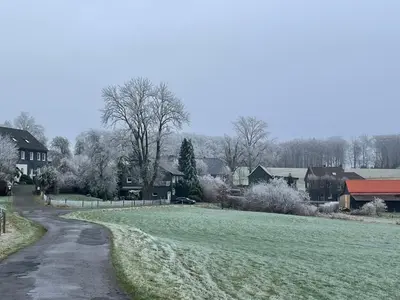 Molehill Shire im Winter