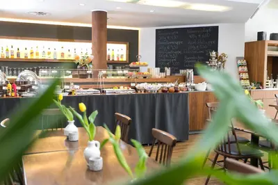 Essen im Hotel oder in der Nähe