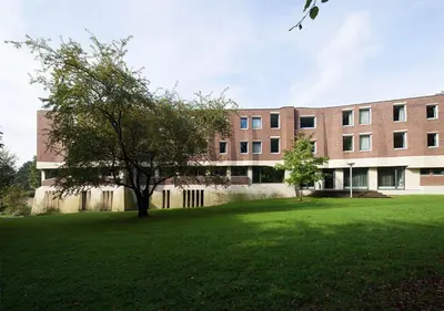 Ein Garten an der Unterkunft Katholische Akademie Schwerte