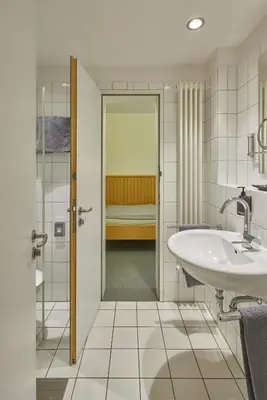 Ein Badezimmer in der Unterkunft Katholische Akademie Schwerte