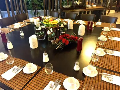 Essen im Hotel oder in der Nähe