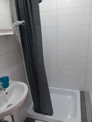 Ein Badezimmer in der Unterkunft Steakhaus Galgenbach