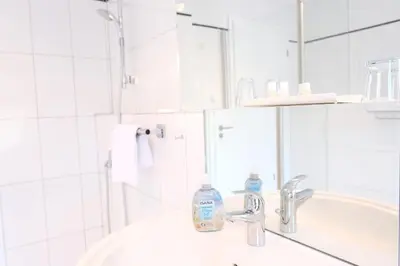 Ein Badezimmer in der Unterkunft Vivotel Niederrhein