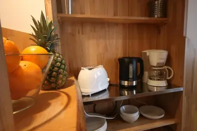 Kaffee-/Teezubehör in der Unterkunft Moderne 2-3 Zimmer Wohnungen, ideal für Geschäftsreisende und Monteure in Essen