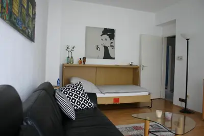Ein Bett oder Betten in einem Zimmer der Unterkunft Atrium City