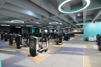 Das Fitnesscenter und/oder die Fitnesseinrichtungen in der Unterkunft VitaLounge Sports & Spa Hotel