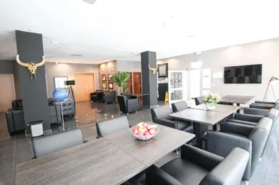 TV/Unterhaltungsangebot in der Unterkunft Center Hotel Essen
