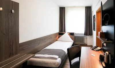 TV/Unterhaltungsangebot in der Unterkunft Center Hotel Essen