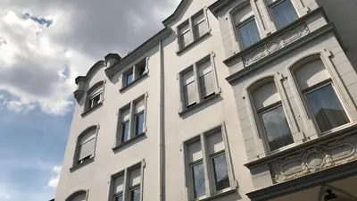 Das Gebäude in dem sich das Hotel befindet