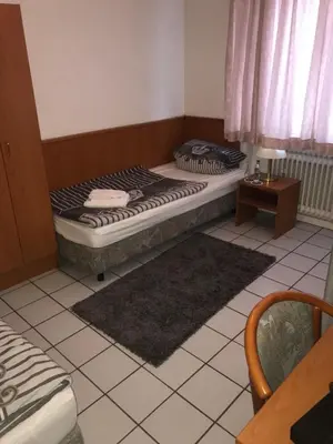 Ein Bett oder Betten in einem Zimmer der Unterkunft Lipmann am boll