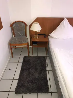 Ein Bett oder Betten in einem Zimmer der Unterkunft Lipmann am boll