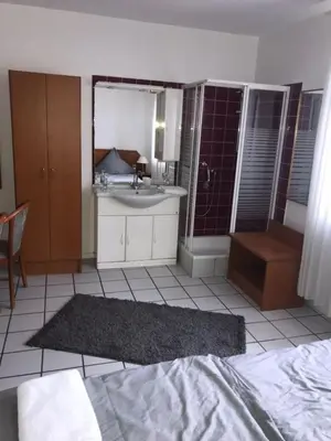 Ein Bett oder Betten in einem Zimmer der Unterkunft Lipmann am boll