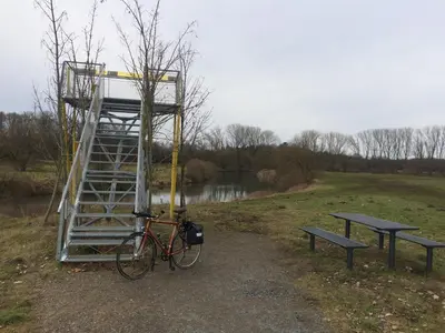 Naturlandschaft in der Nähe der Ferienwohnung