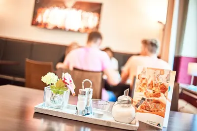 Essen im Hotel oder in der Nähe