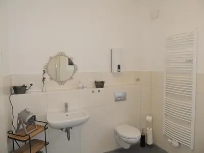 Ein Badezimmer in der Unterkunft Zentrales Apartment Gelsenkirchen - City und Komfort