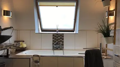 Küche/Küchenzeile in der Unterkunft Stadtvilla Kö97 - Apartment Relax
