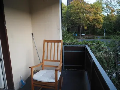 Ein Garten an der Unterkunft Uni Essen
