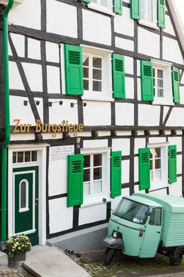 Das Gebäude in dem sich das Hotel befindet