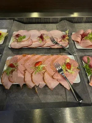 Essen im Hotel oder in der Nähe