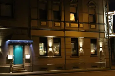 Das Gebäude in dem sich das Hotel befindet