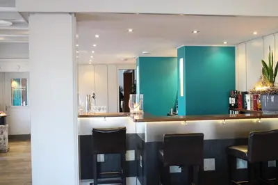 Lounge oder Bar in der Unterkunft Hotel-Restaurant Große-Wilde