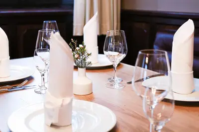 Getränke in der Unterkunft Landhotel Bonsmann's Hof