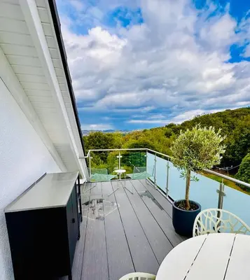 Naturlandschaft in der Nähe der Ferienwohnung