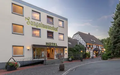 Das Gebäude in dem sich das Hotel befindet