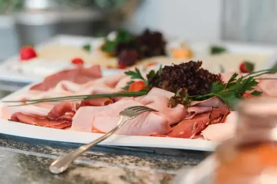 Essen im Hotel oder in der Nähe