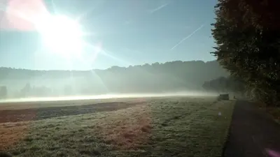Naturlandschaft in der Nähe der Ferienwohnung